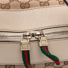GG Canvas Web Mayfair Satchel