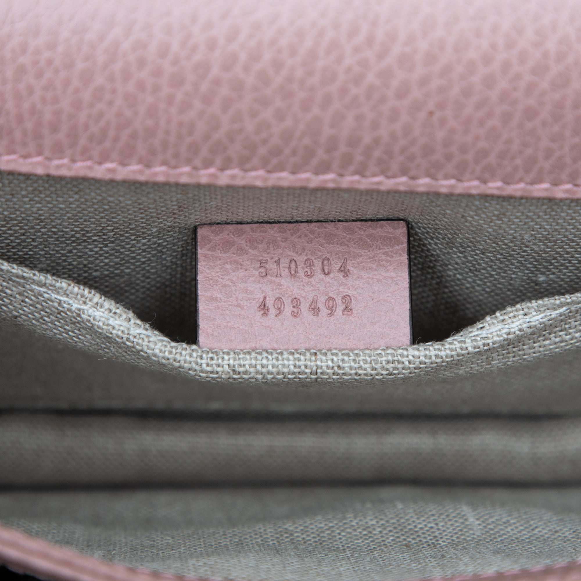 Small Dollar Calfskin Interlocking G Crossbody