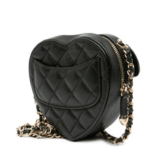 Mini Lambskin CC in Love Heart Crossbody