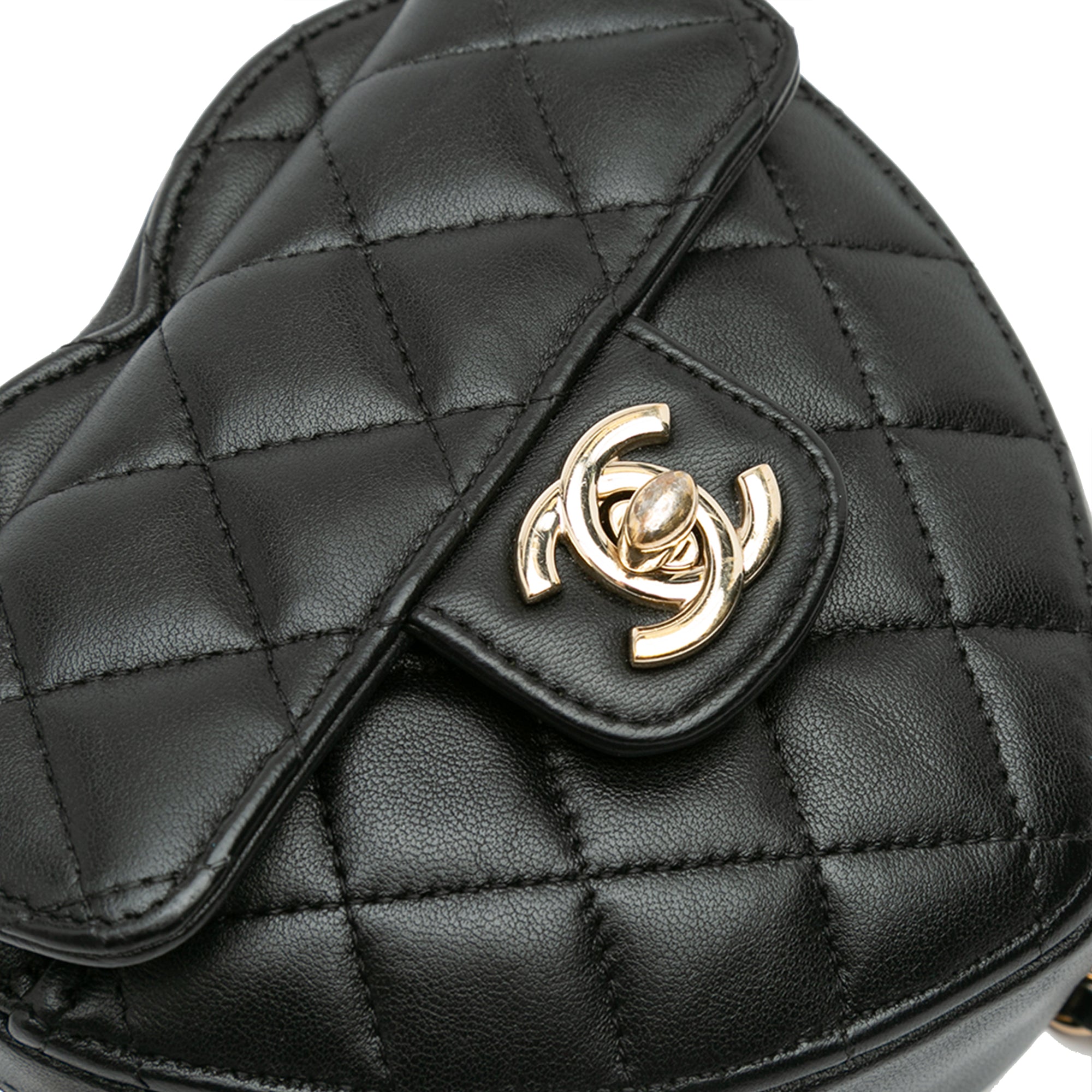 Mini Lambskin CC in Love Heart Crossbody