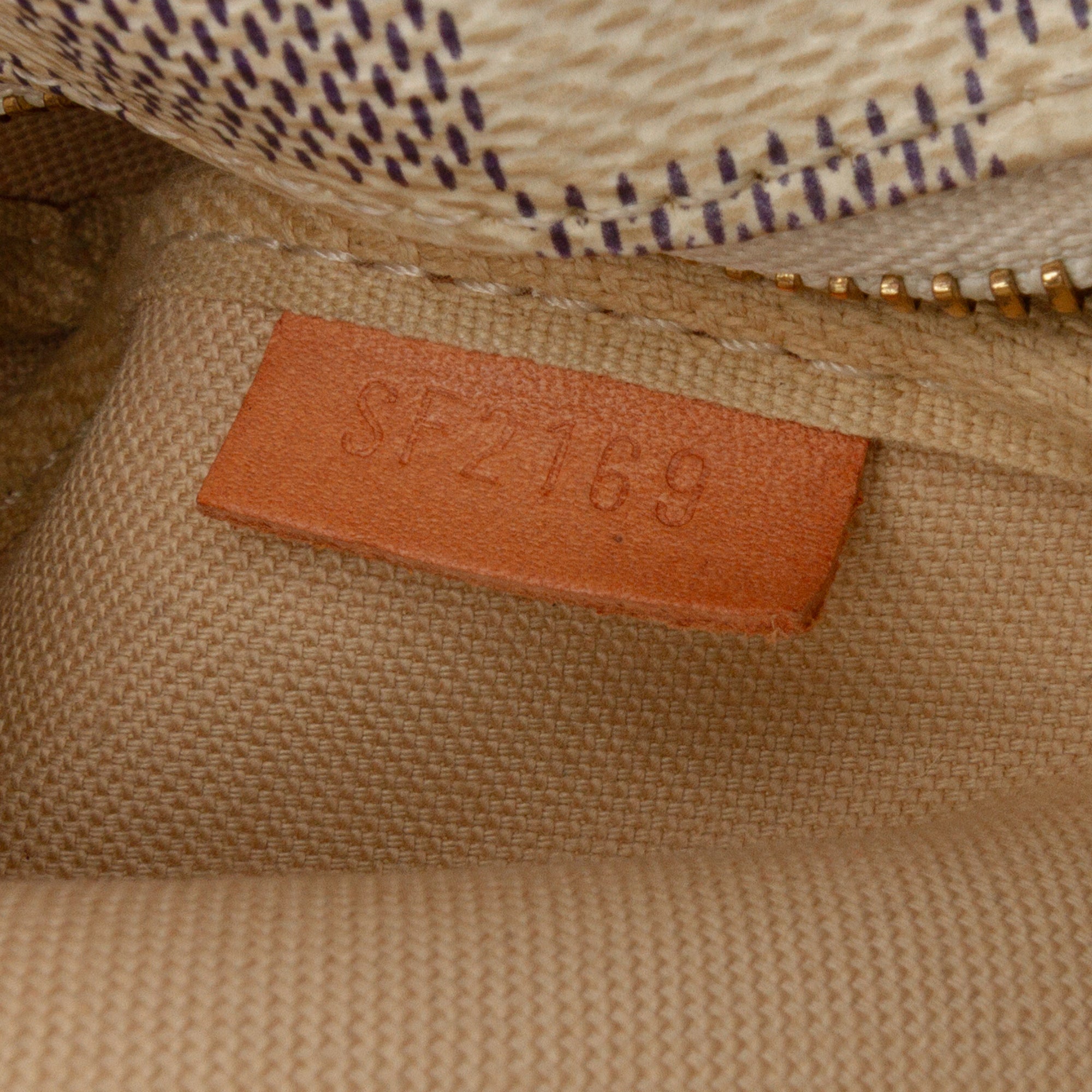 Damier Azur Mini Pochette Accessoires