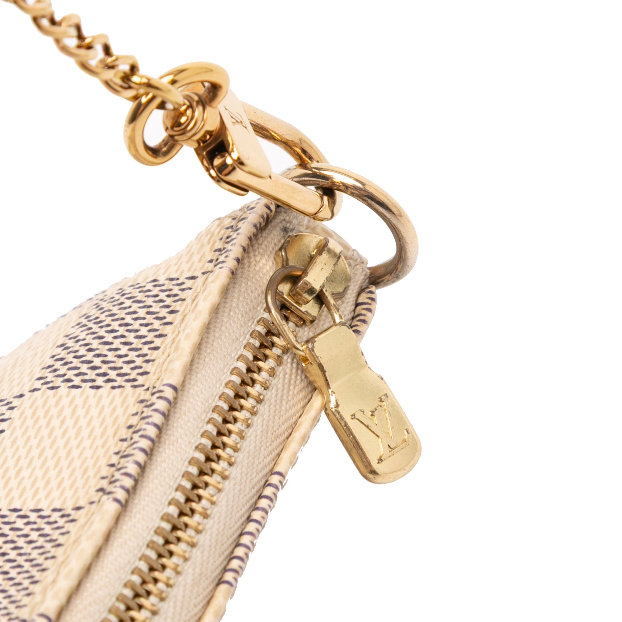 Damier Azur Mini Pochette Accessoires