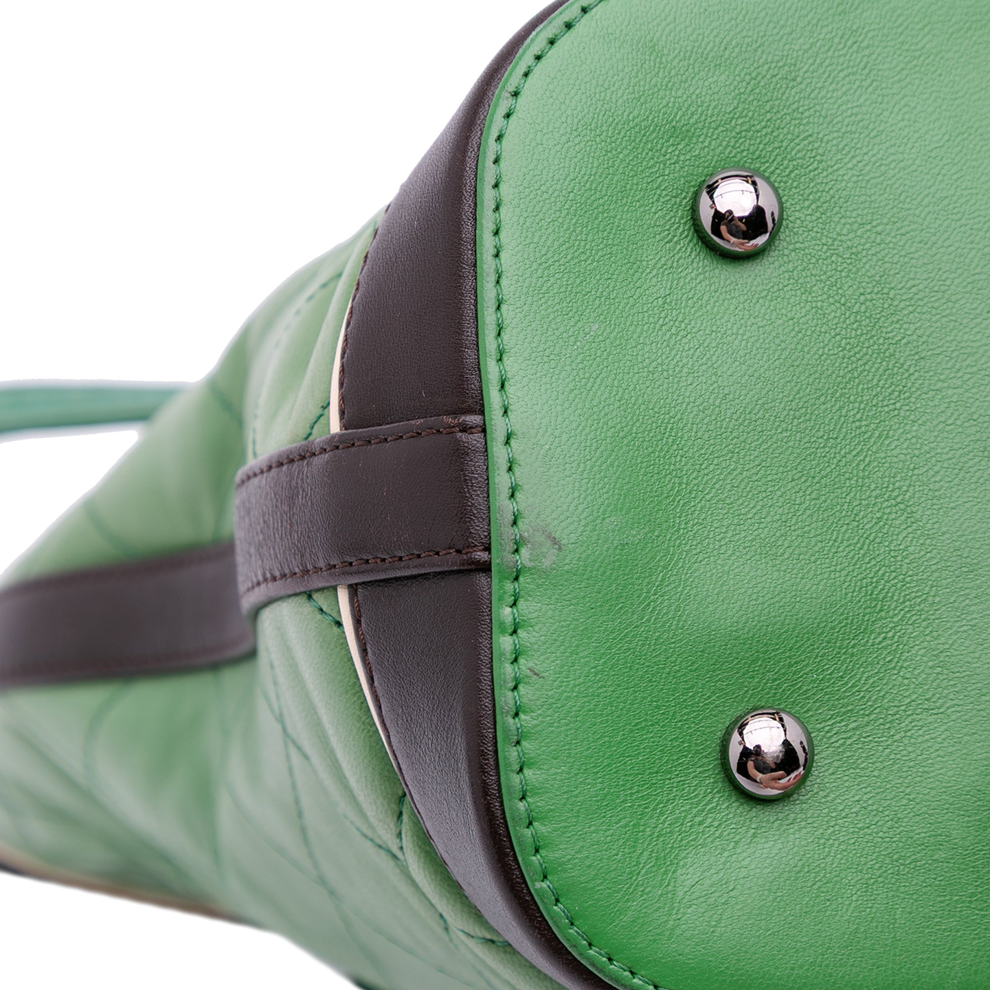 CC Quilted Lambskin Country Club Tote