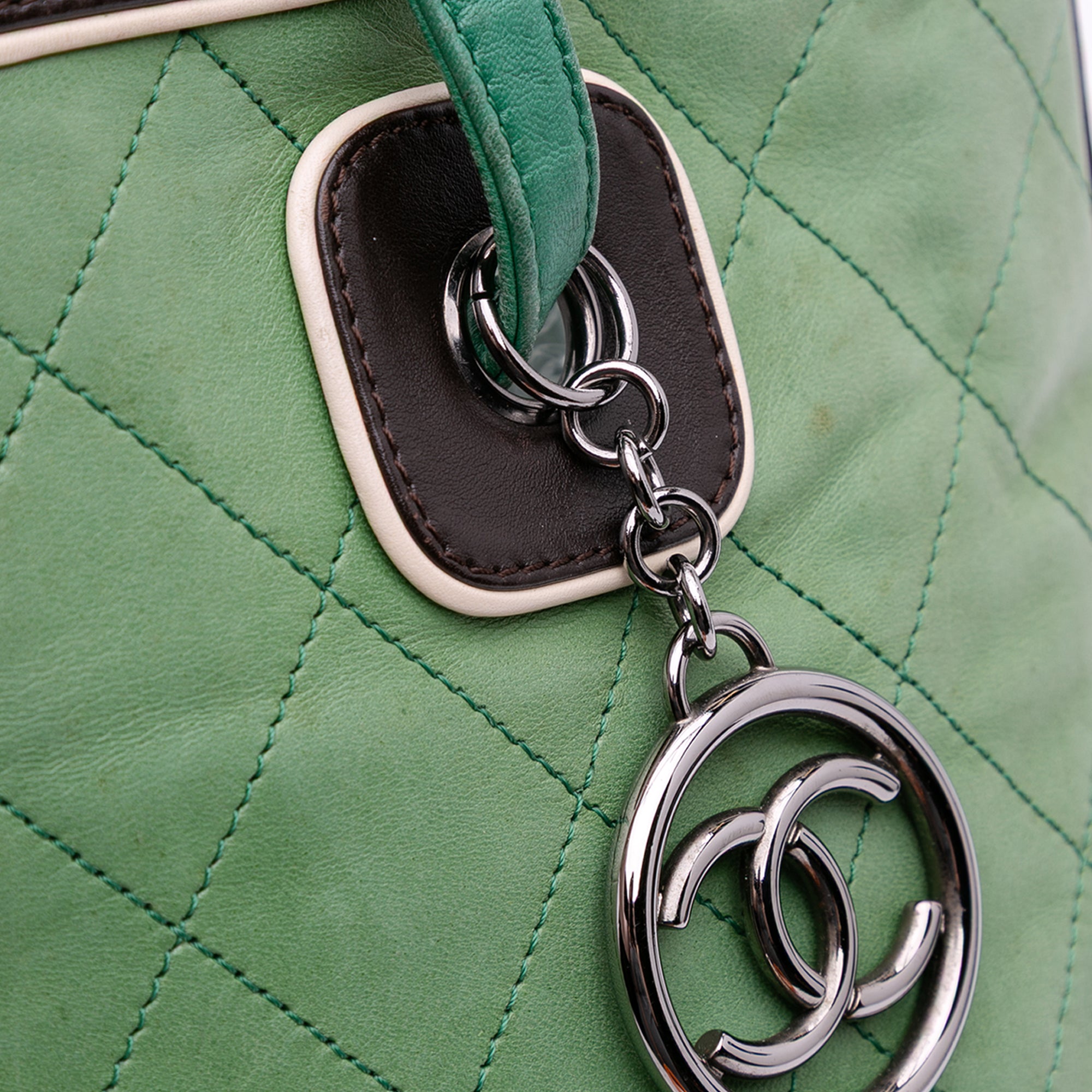 CC Quilted Lambskin Country Club Tote