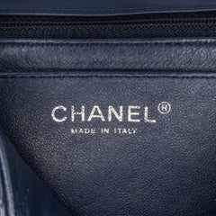 Mini Square Classic Chevron Patent Single Flap