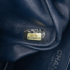 Mini Square Classic Chevron Patent Single Flap
