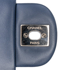Mini Square Classic Chevron Patent Single Flap