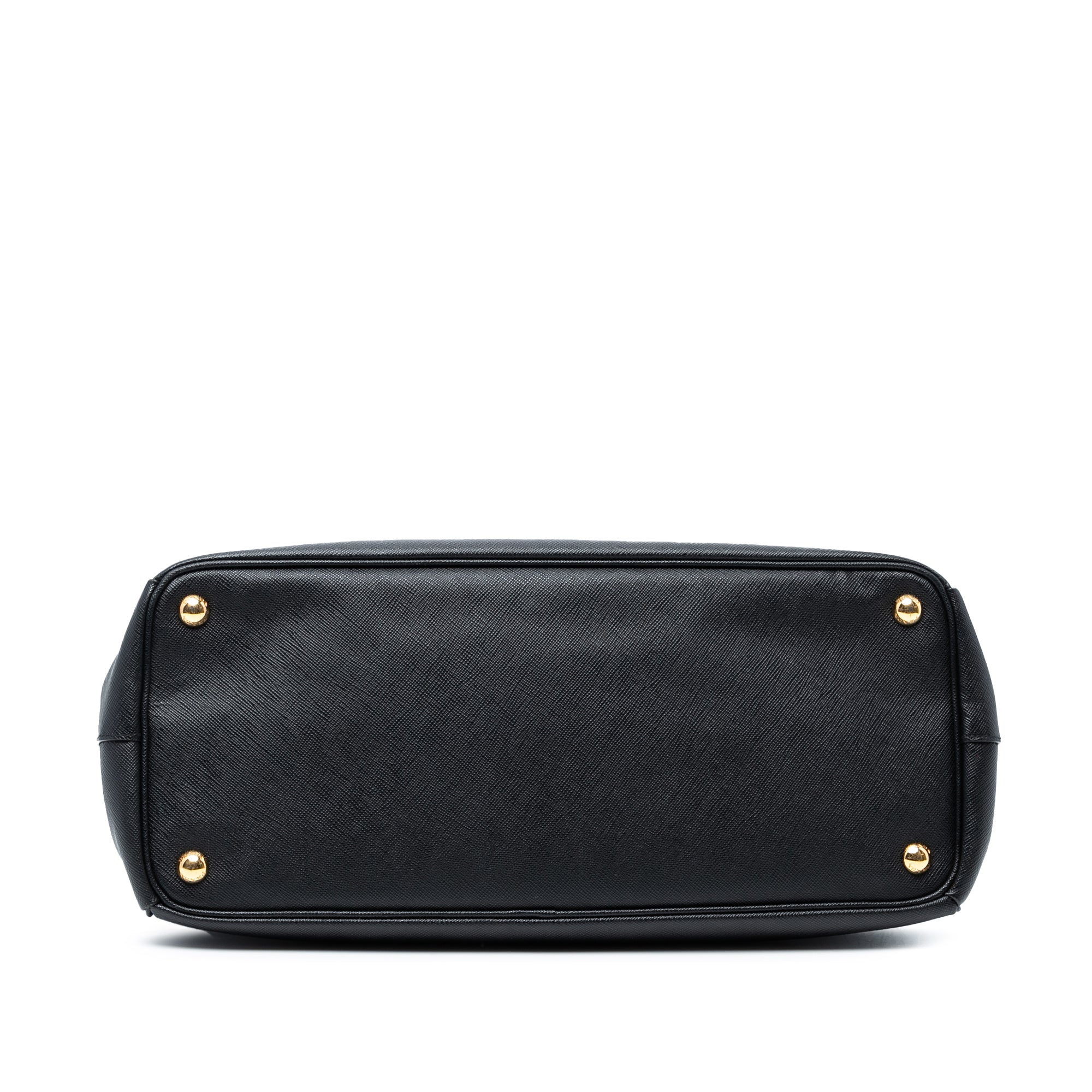 Large Saffiano Lux Galleria Double Zip Satchel