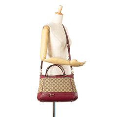 GG Canvas Mayfair Satchel