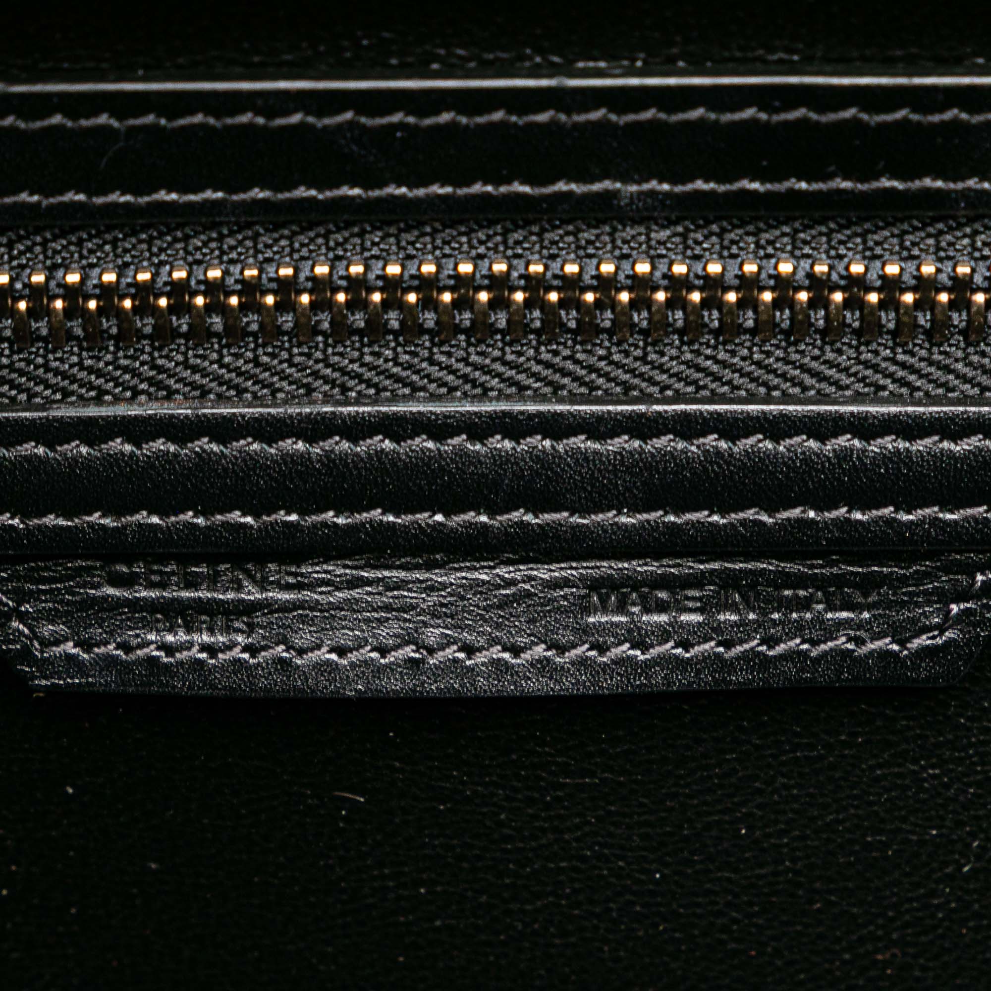 Mini Tricolor Calfskin Luggage Tote