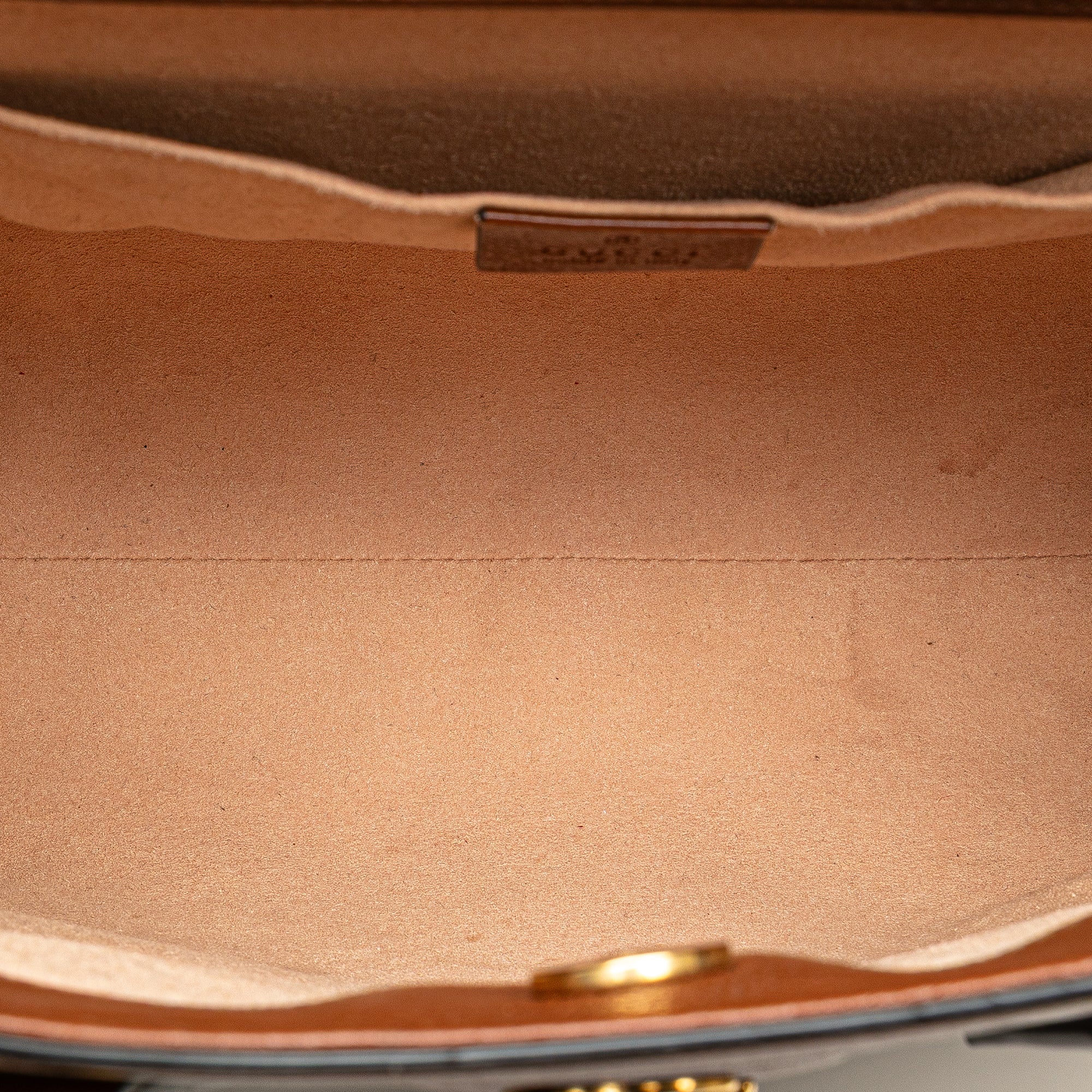 Small Leather Bamboo Diana Satchel