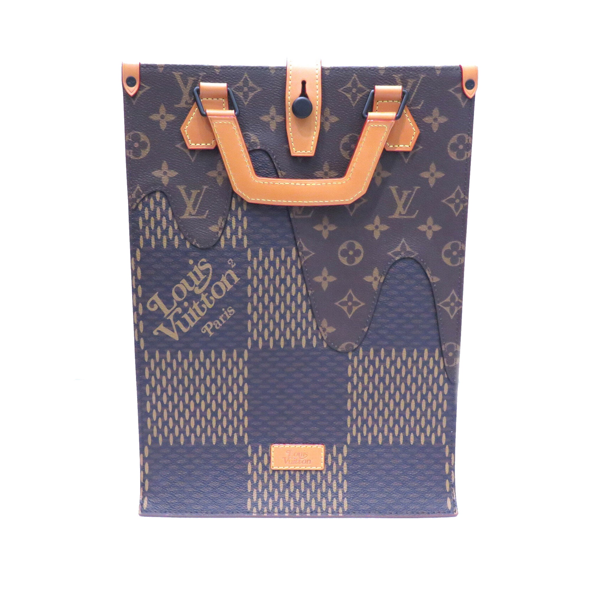 x Nigo Giant Damier Ebene Monogram Mini Tote_0