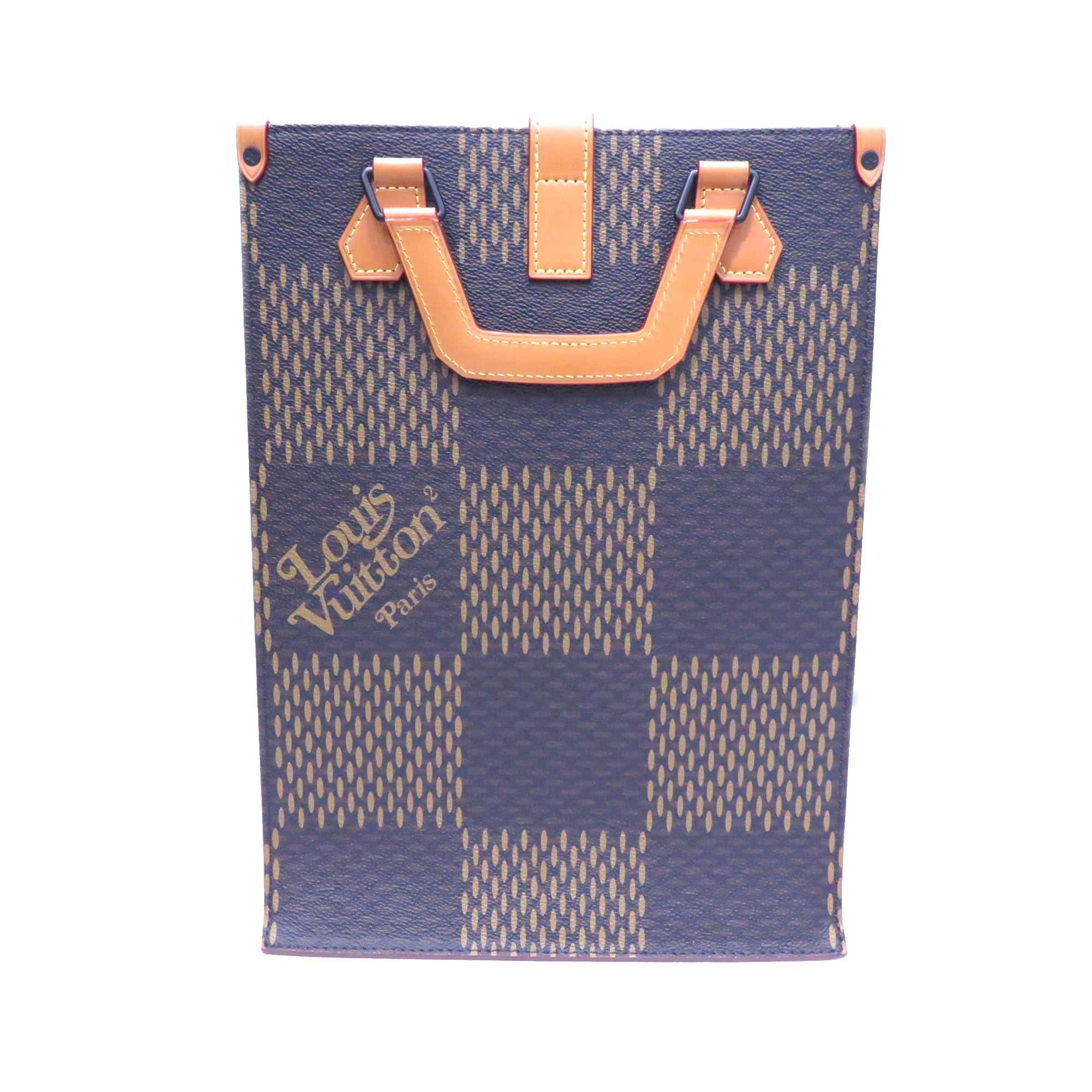 x Nigo Giant Damier Ebene Monogram Mini Tote_2