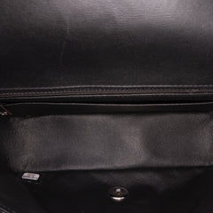 Mini Rectangular Classic Bicolor Patent Single Flap