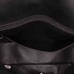 Mini Rectangular Classic Bicolor Patent Single Flap
