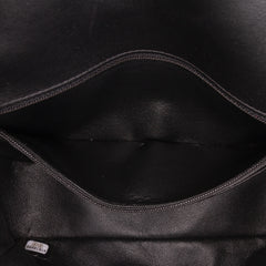 Mini Rectangular Classic Bicolor Patent Single Flap