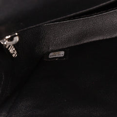 Mini Rectangular Classic Bicolor Patent Single Flap