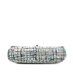 Medium Calfskin Hand Painted Graffiti Flap