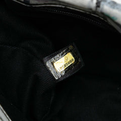 Medium Calfskin Hand Painted Graffiti Flap