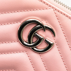 GG Marmont Matelasse Leather Clutch
