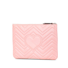 GG Marmont Matelasse Leather Clutch