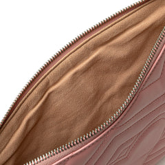 GG Marmont Matelasse Leather Clutch