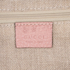 Medium Leather GG Charm Dome Satchel