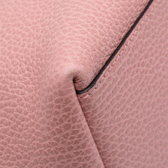 Medium Leather GG Charm Dome Satchel