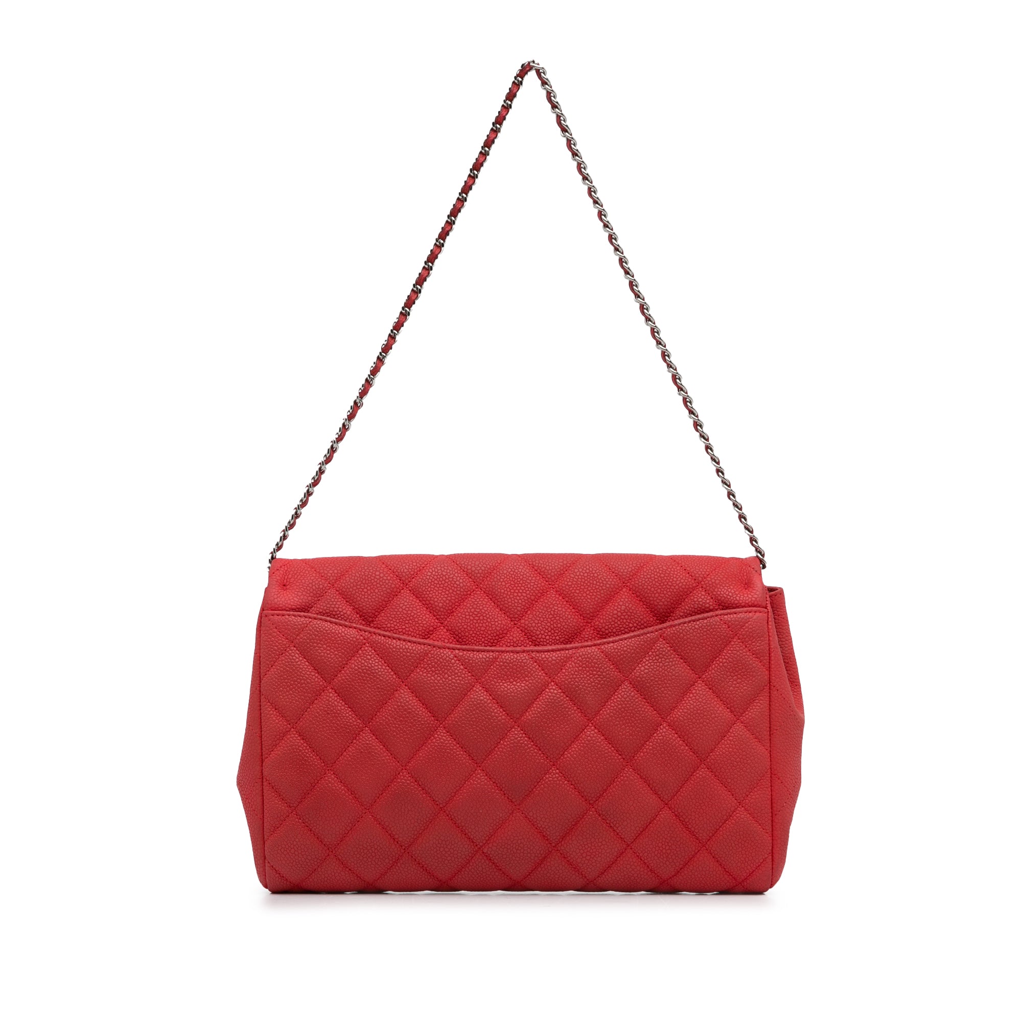 Quilted Caviar New Clutch on Chain_3