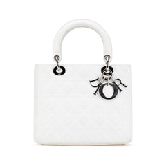 Medium Lambskin Cannage Lady Dior