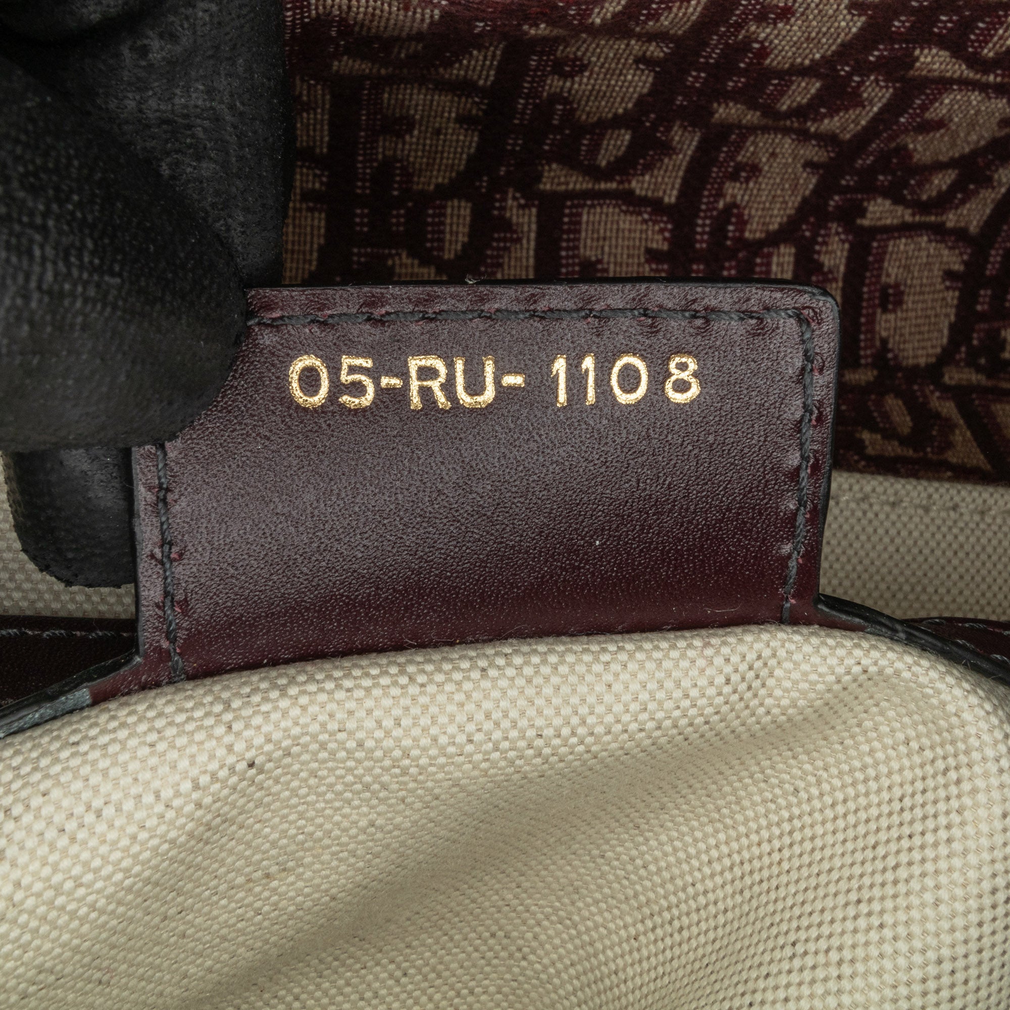 Oblique Canvas Saddle Bag