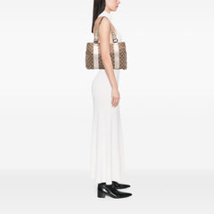 Medium GG Canvas Bamboo Libeccio Tote