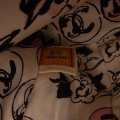 Small Quilted Nylon Printed Rue Cambon Flap