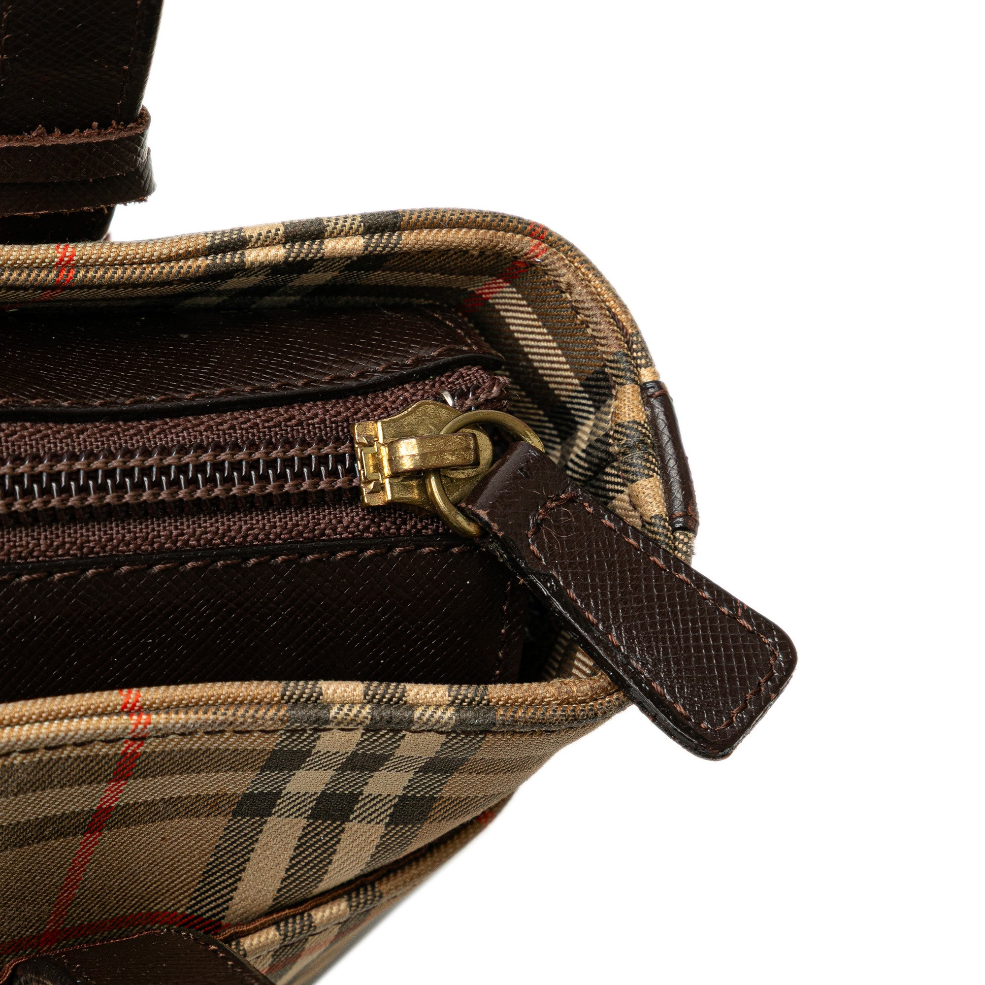 Haymarket Check Canvas Handbag
