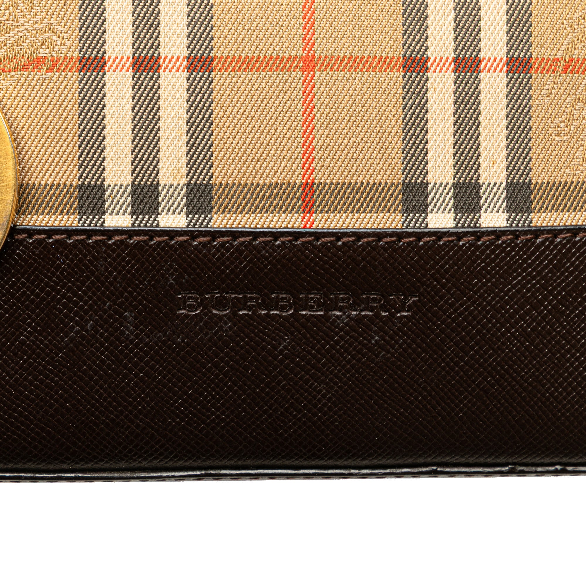 Haymarket Check Canvas Handbag