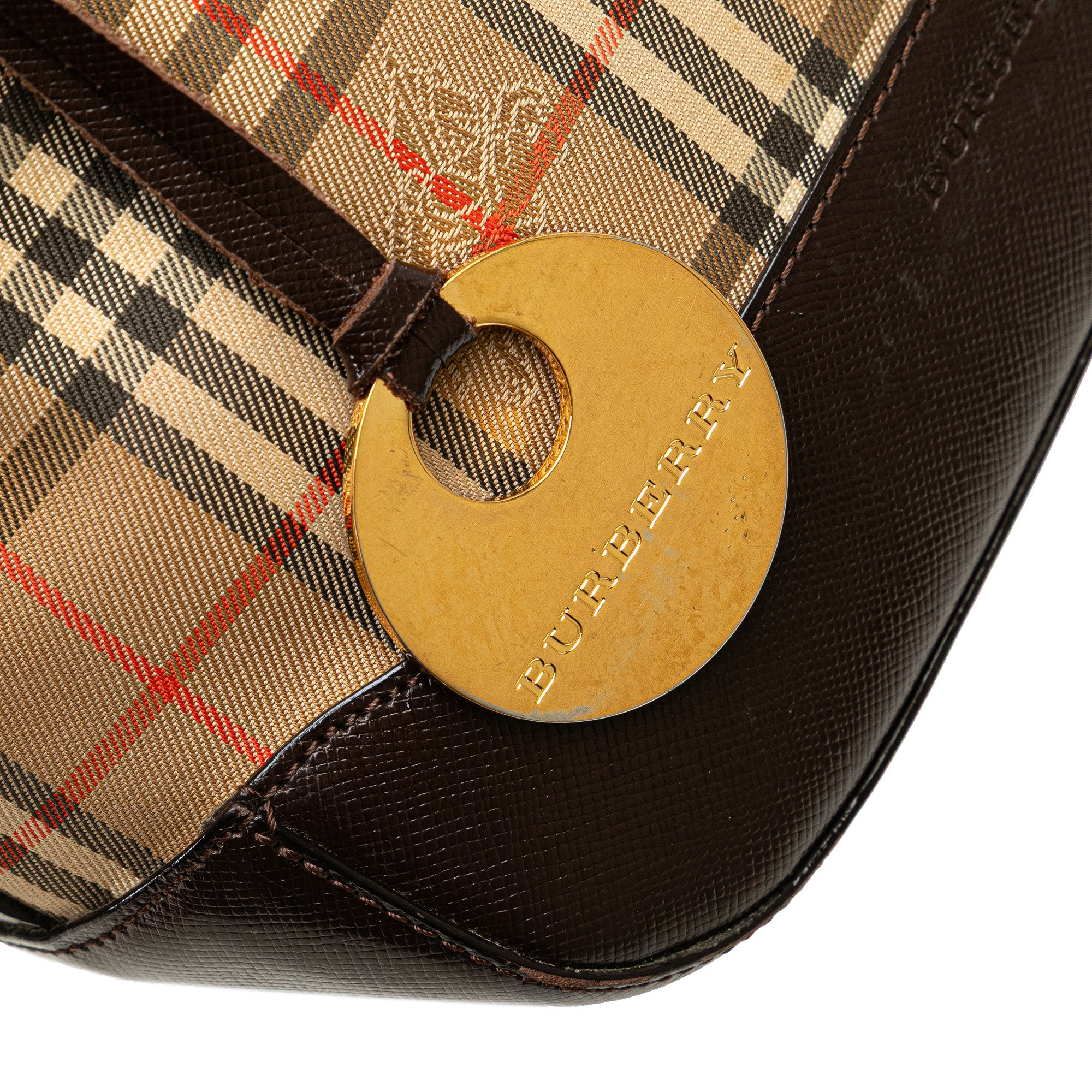 Haymarket Check Canvas Handbag
