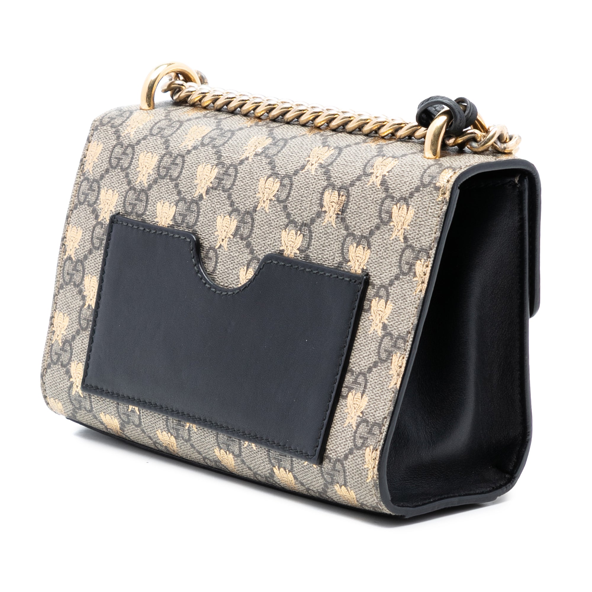 Small GG Supreme Bee Padlock Crossbody