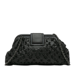 CC Lambskin Chic Knot Chain Clutch_2