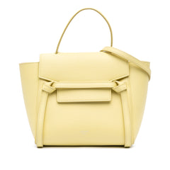 Nano Grained Calfskin Belt Bag
