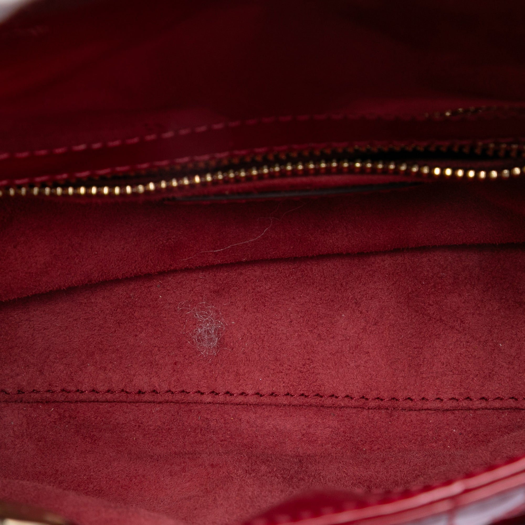 Mini Patent Cannage Lady Dior