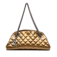 Small Patent Just Mademoiselle Shoulder Bag