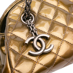 Small Patent Just Mademoiselle Shoulder Bag