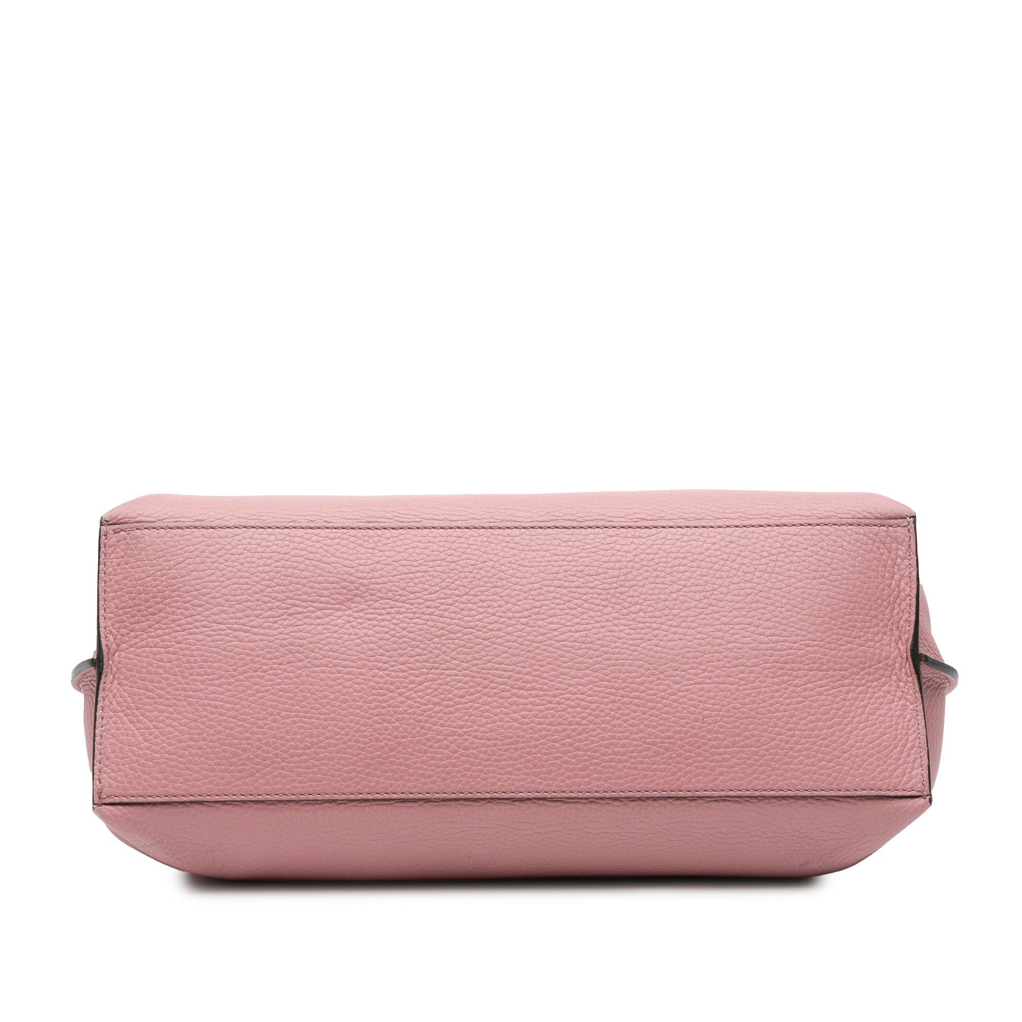 Medium Leather Bamboo Daily Satchel