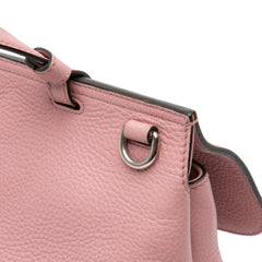 Medium Leather Bamboo Daily Satchel