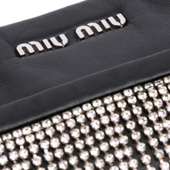 Nappa Crystal Fringe Crossbody