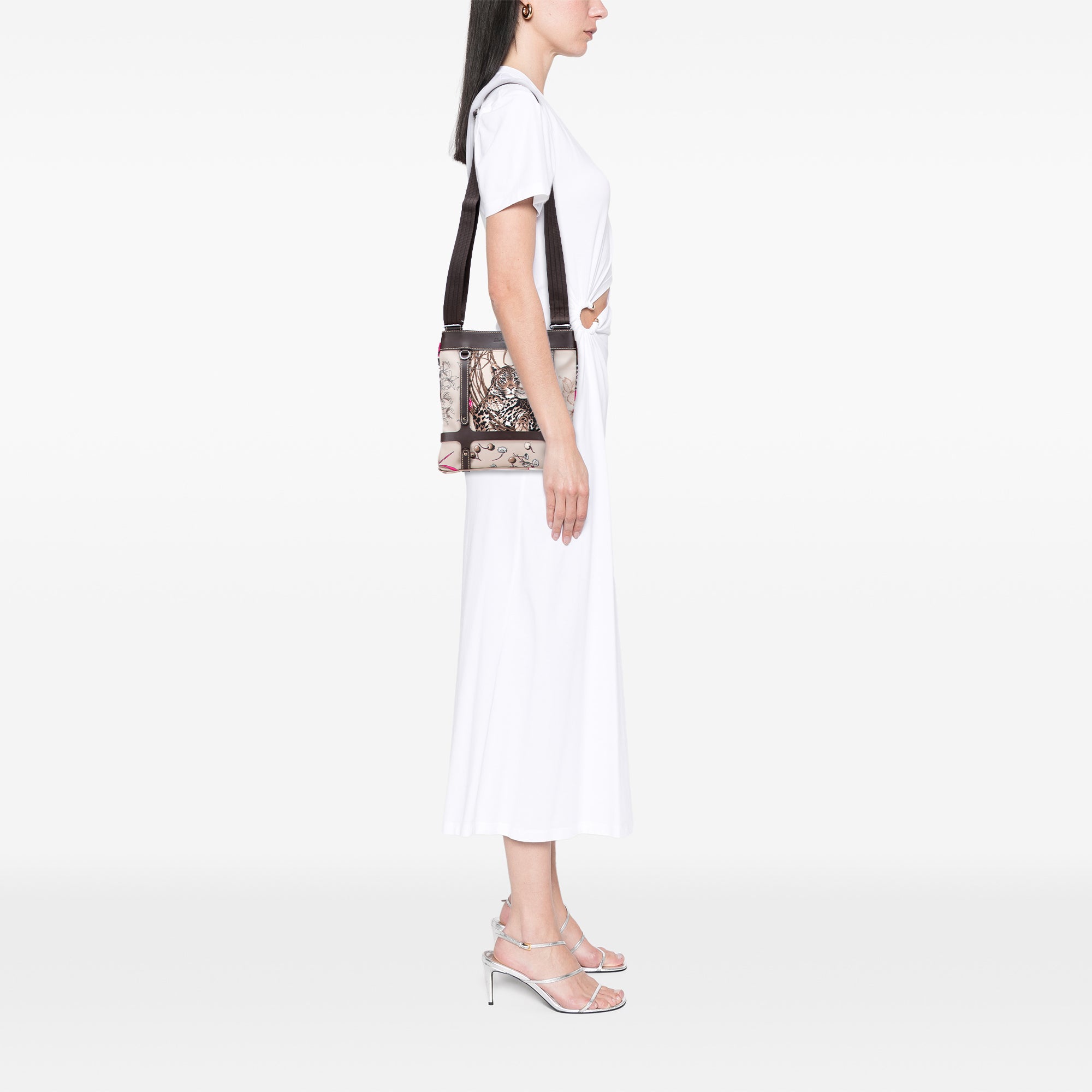 Nylon Jungle Safari Crossbody