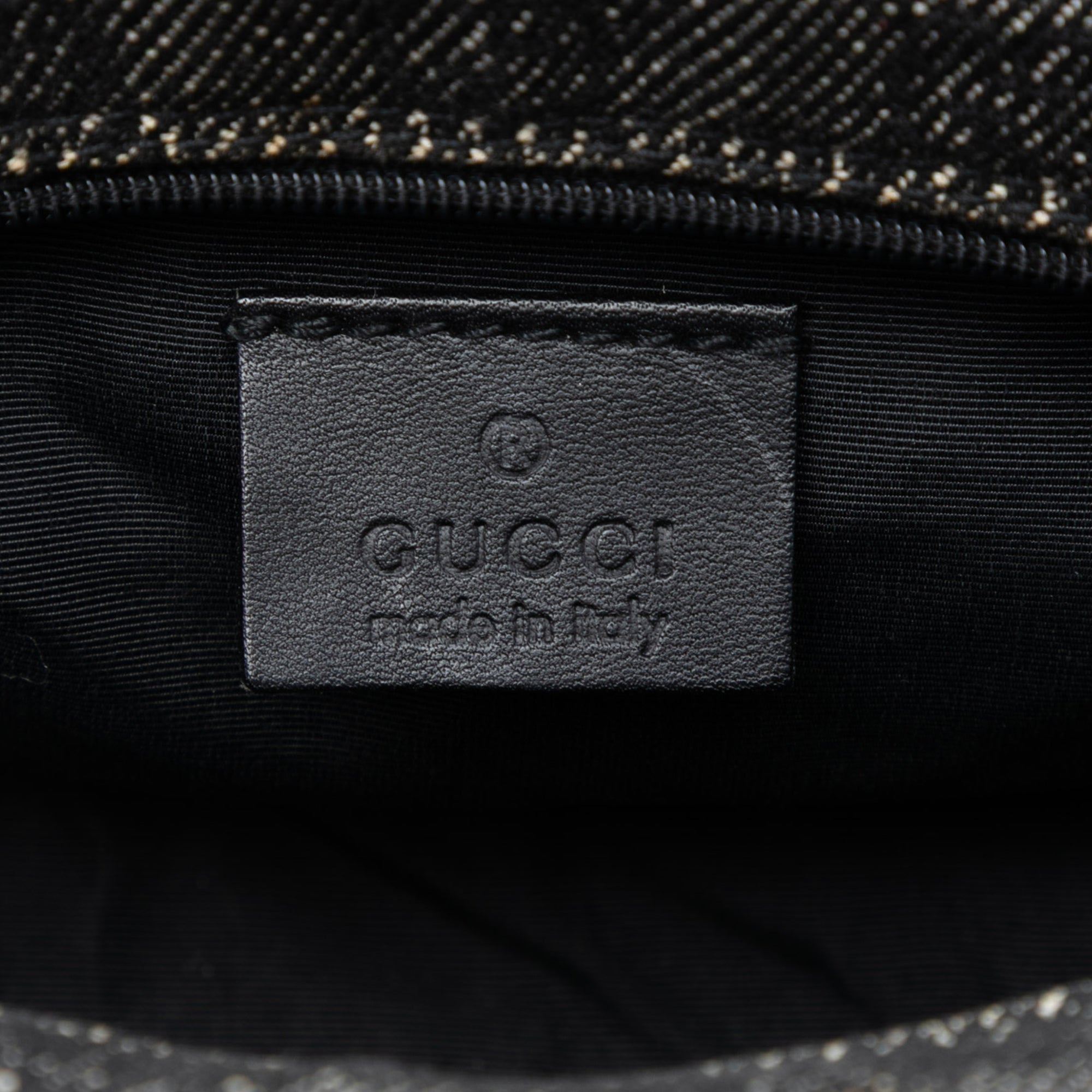 GG Denim Shoulder Bag