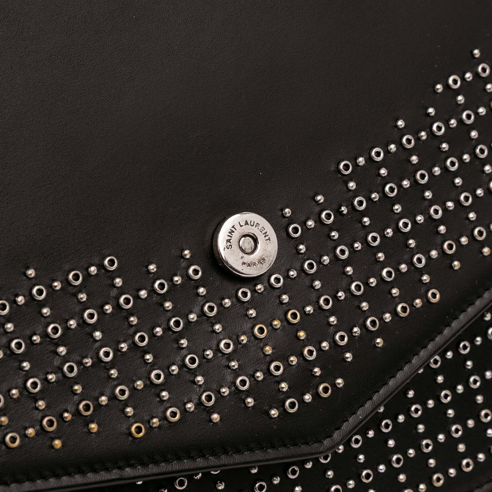 Medium Studded Calfskin Monogram Sulpice Crossbody