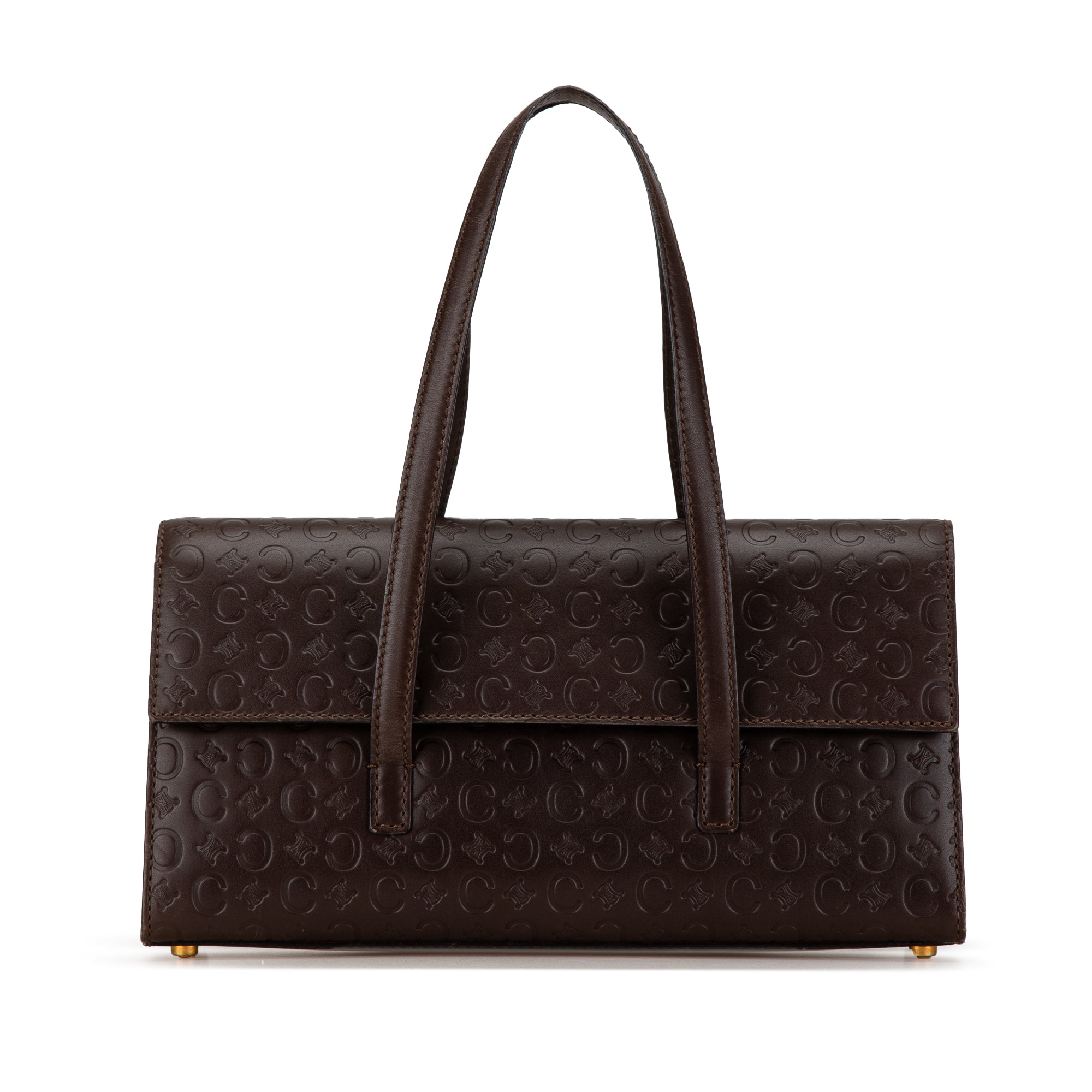 C Macadam Embossed Leather Handbag