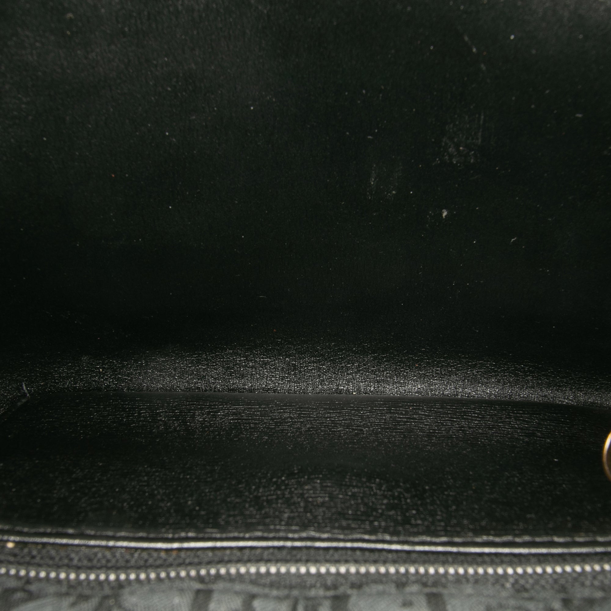 Oblique Canvas Chain Crossbody